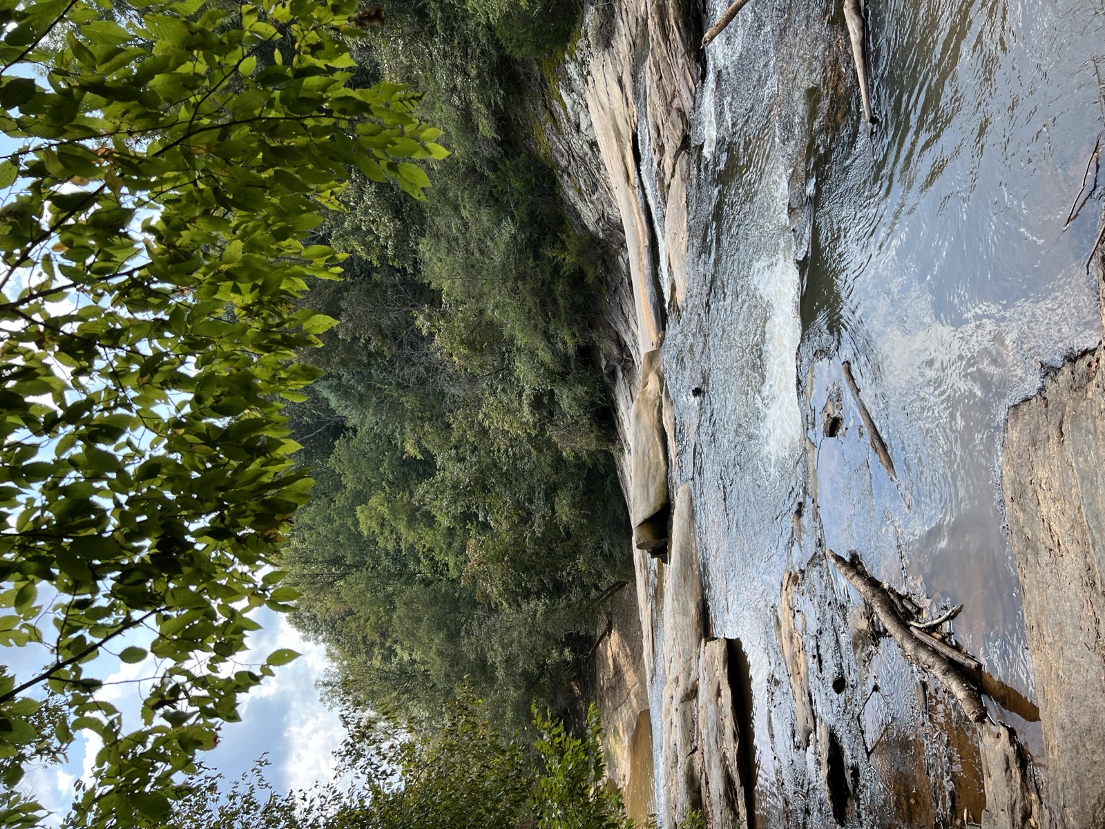 Elkin Creek in downtown Elkin NC